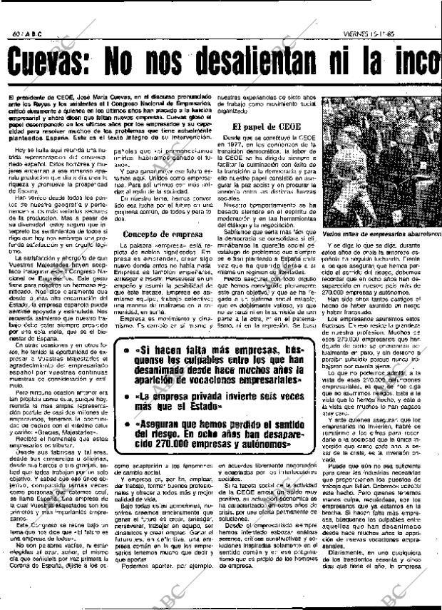 ABC MADRID 15-11-1985 página 60