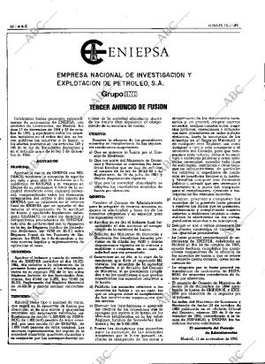 ABC MADRID 15-11-1985 página 66