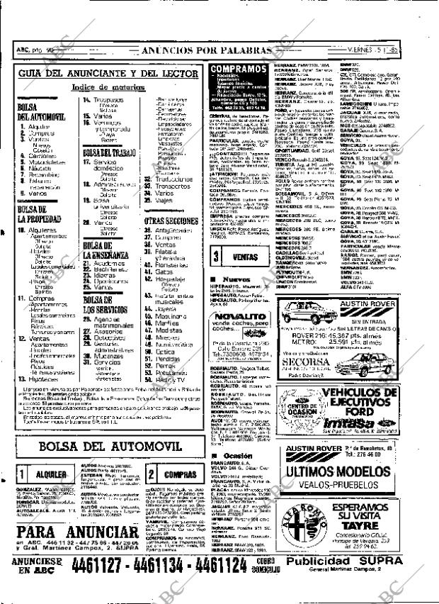 ABC MADRID 15-11-1985 página 90