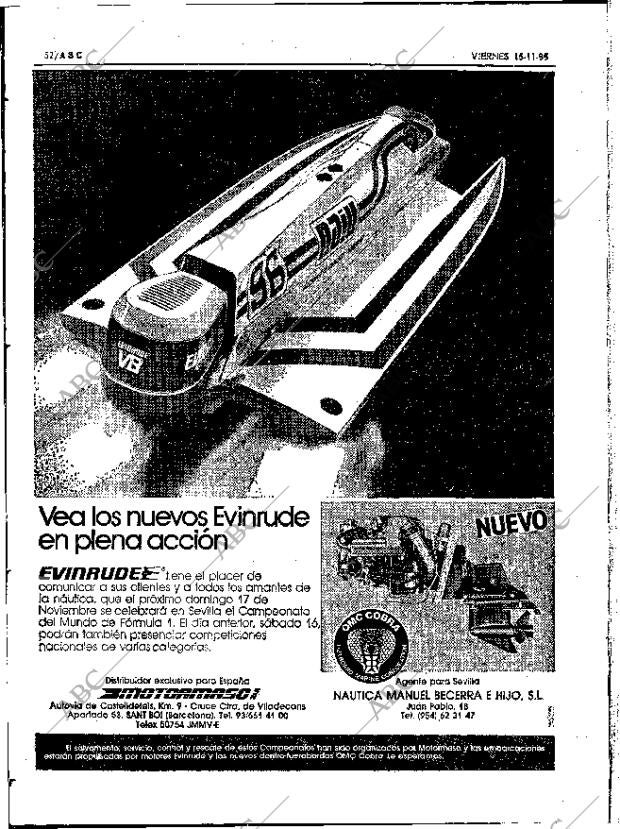 ABC SEVILLA 15-11-1985 página 52