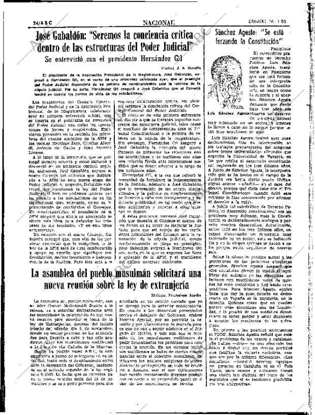 ABC SEVILLA 16-11-1985 página 24