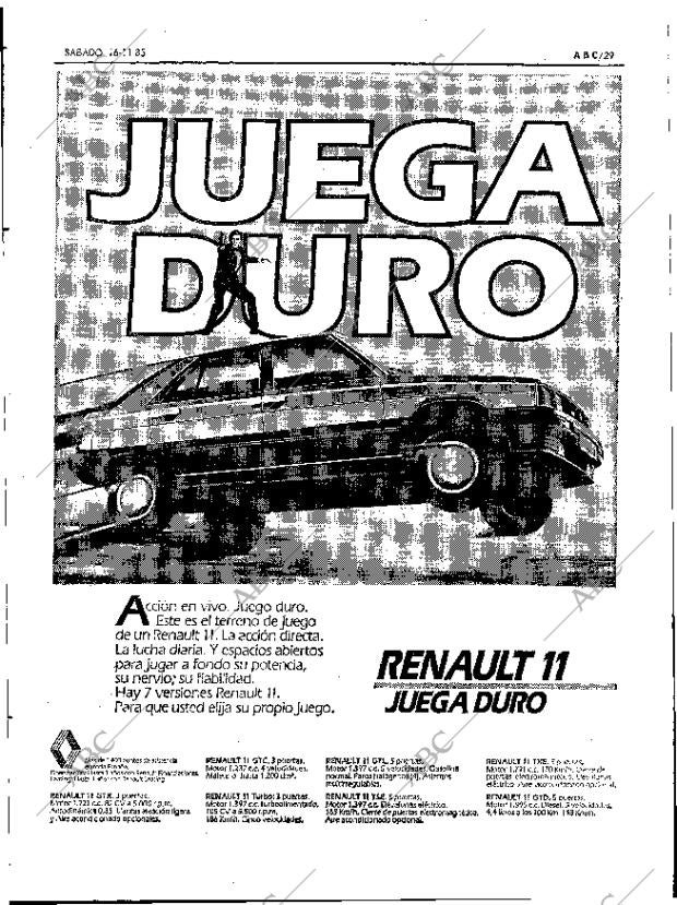 ABC SEVILLA 16-11-1985 página 29