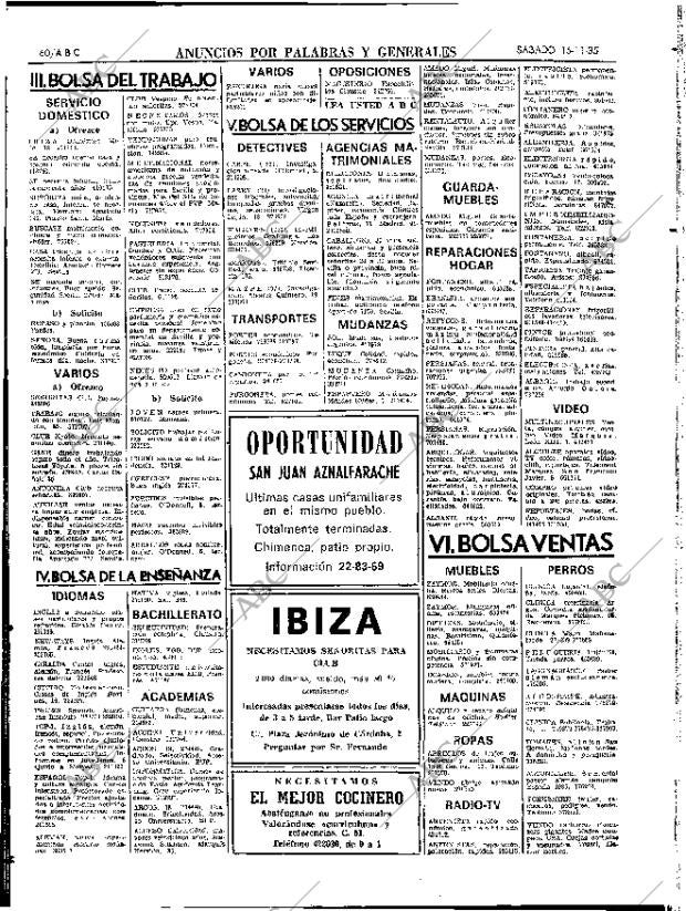 ABC SEVILLA 16-11-1985 página 60