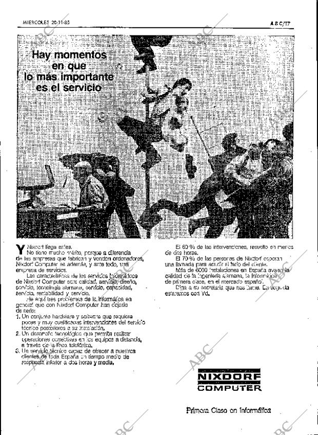 ABC SEVILLA 20-11-1985 página 17