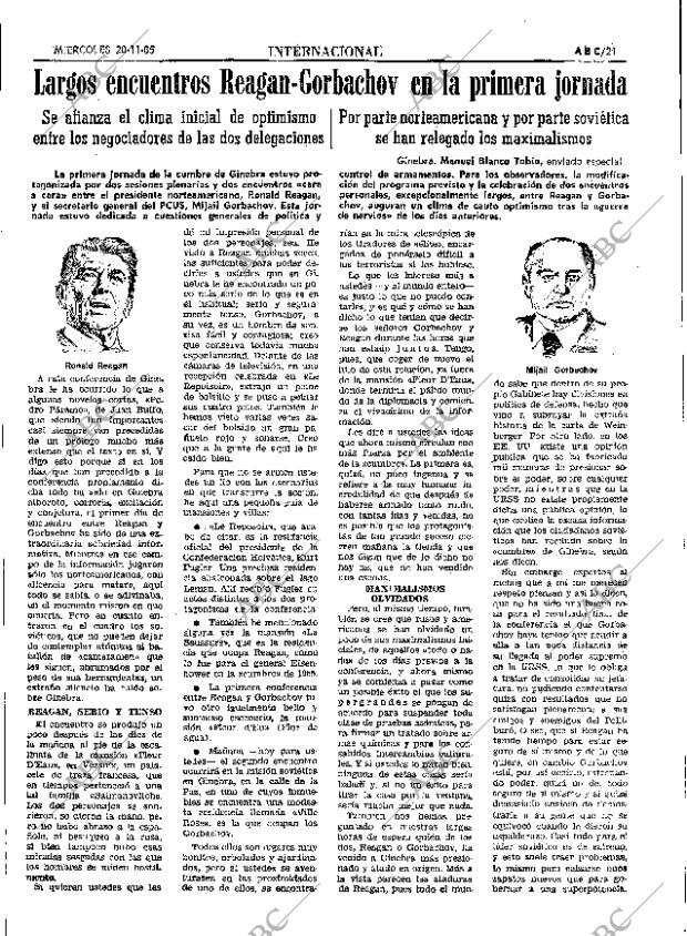ABC SEVILLA 20-11-1985 página 21
