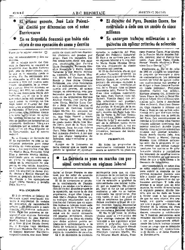 ABC SEVILLA 20-11-1985 página 40