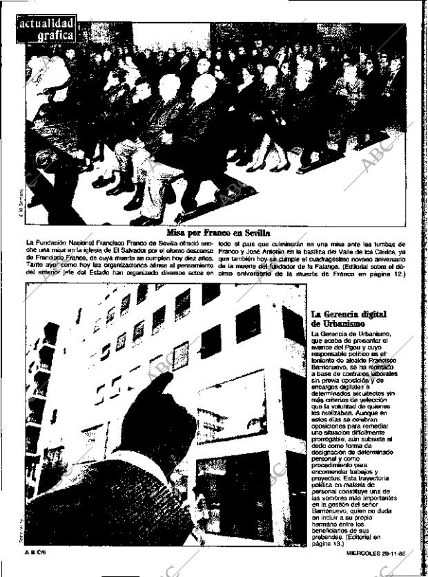 ABC SEVILLA 20-11-1985 página 6