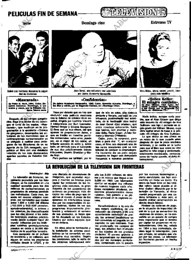 ABC SEVILLA 23-11-1985 página 77