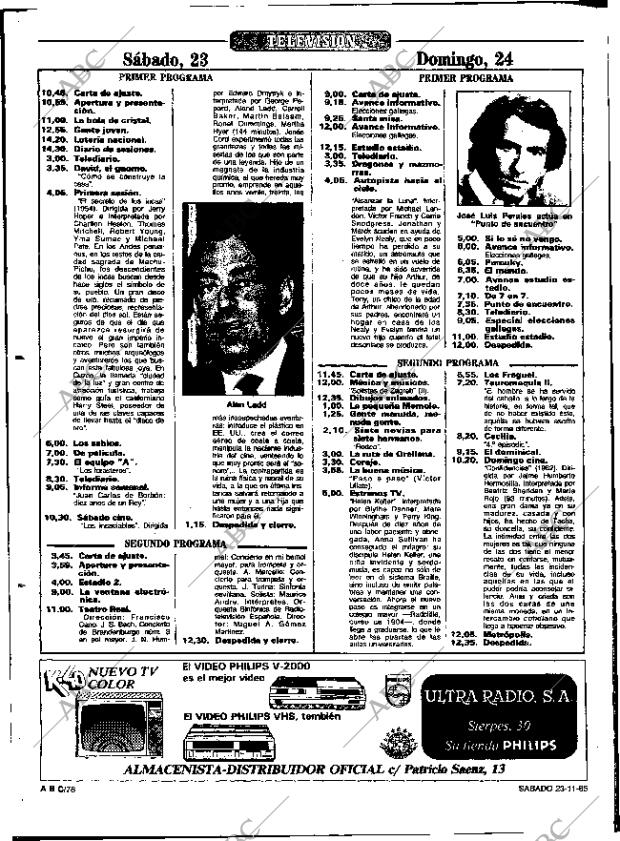 ABC SEVILLA 23-11-1985 página 78