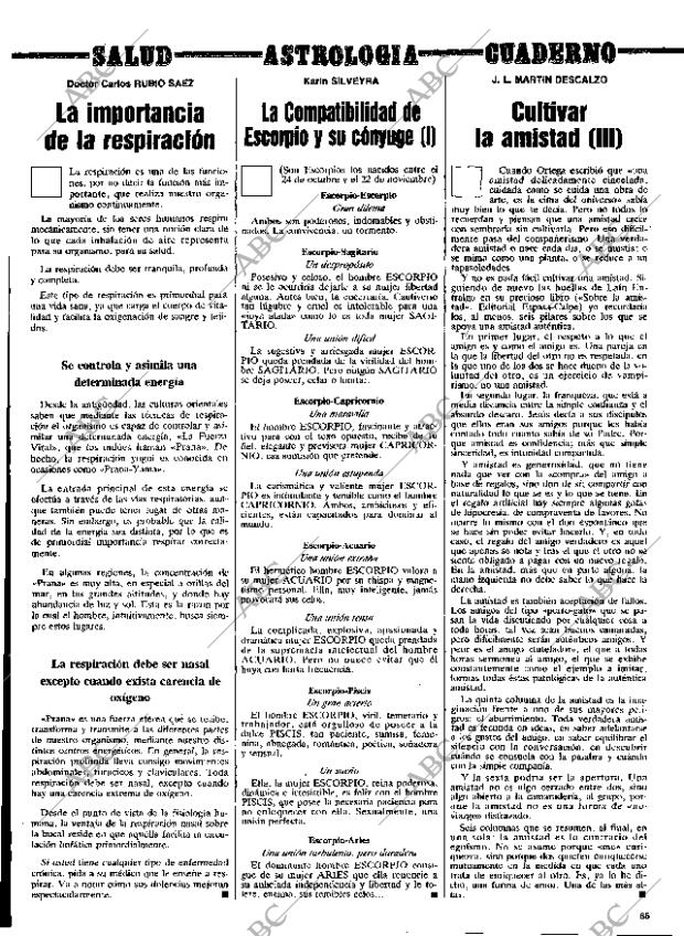 ABC MADRID 24-11-1985 página 185