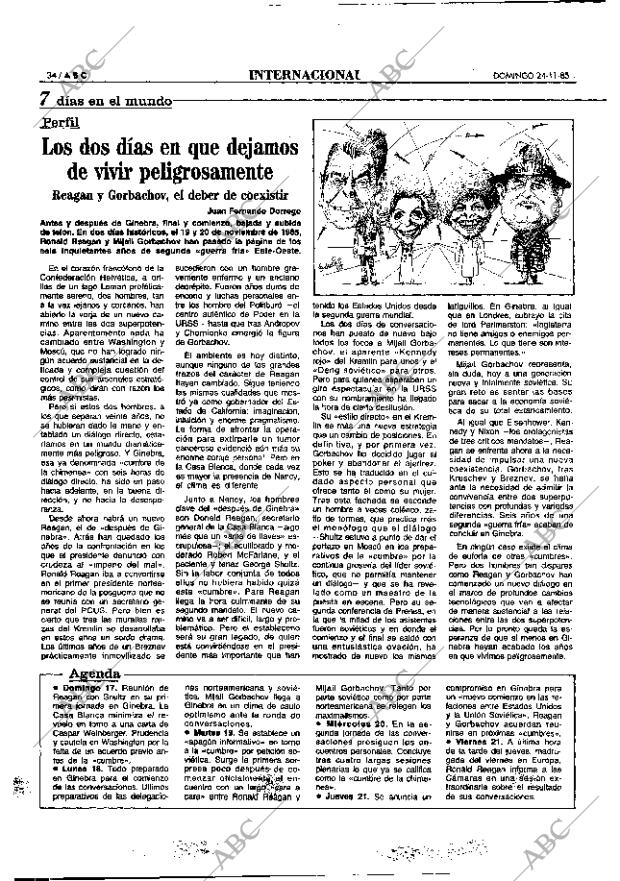 ABC MADRID 24-11-1985 página 34