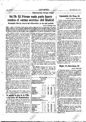 ABC MADRID 24-11-1985 página 74