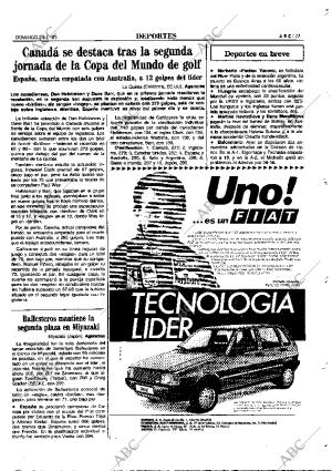 ABC MADRID 24-11-1985 página 77