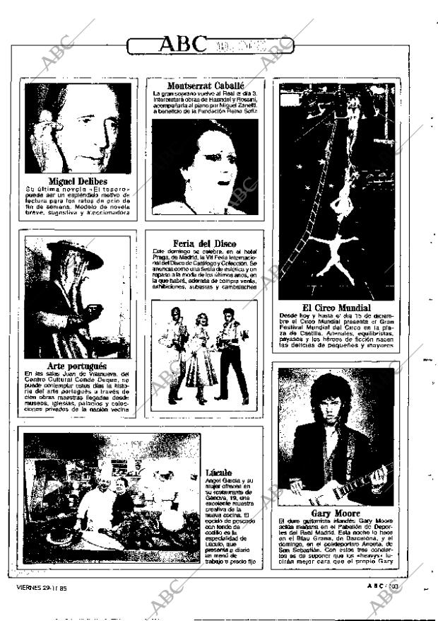 ABC MADRID 29-11-1985 página 103