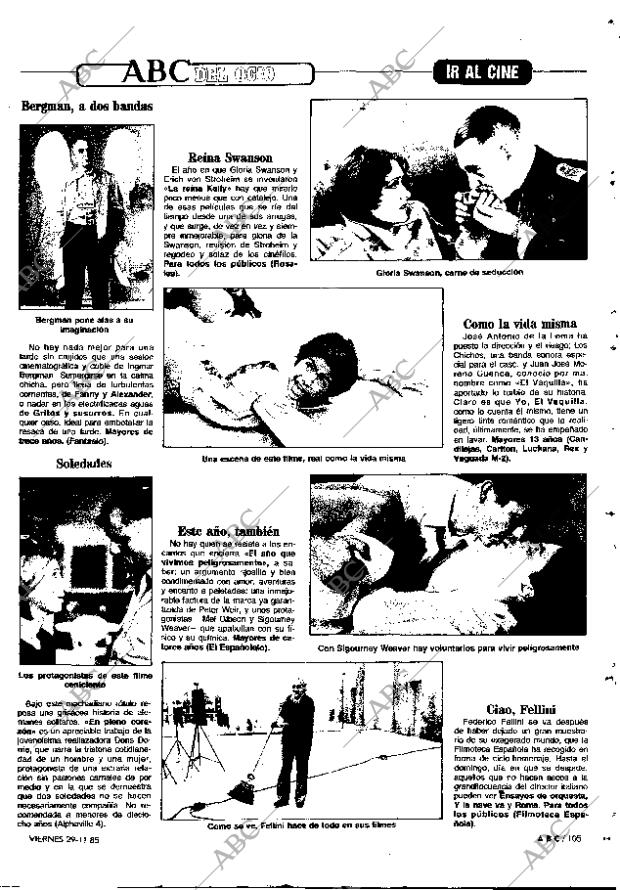 ABC MADRID 29-11-1985 página 105
