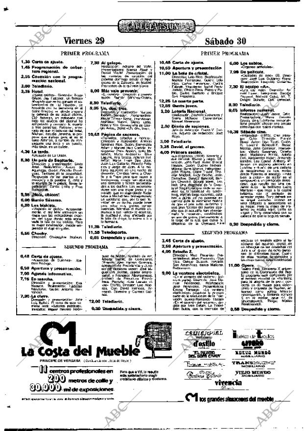 ABC MADRID 29-11-1985 página 110