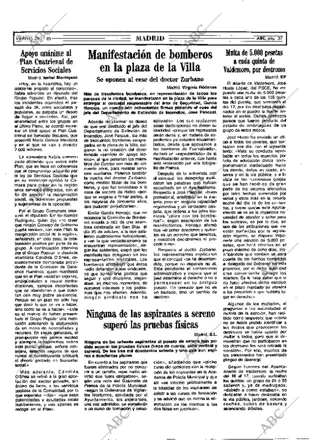 ABC MADRID 29-11-1985 página 37