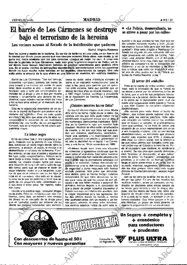 ABC MADRID 29-11-1985 página 39