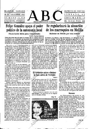 ABC MADRID 30-11-1985 página 13