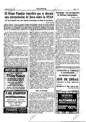 ABC MADRID 30-11-1985 página 21