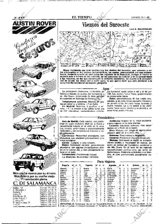 ABC MADRID 30-11-1985 página 36