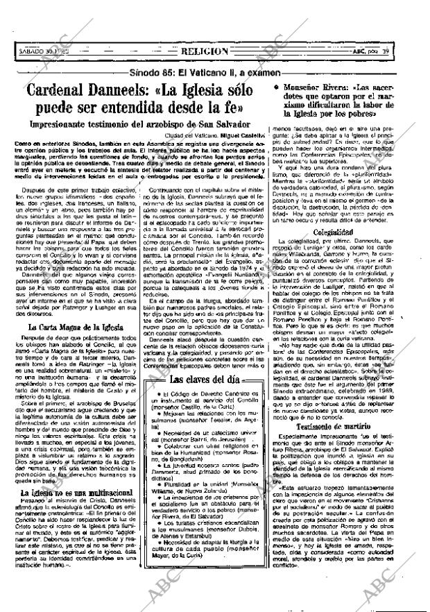 ABC MADRID 30-11-1985 página 39