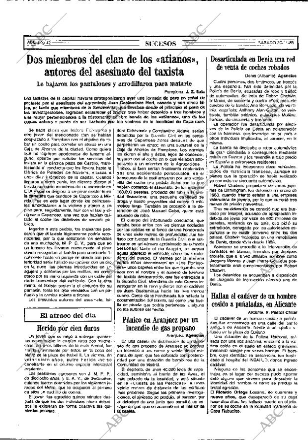 ABC MADRID 30-11-1985 página 42