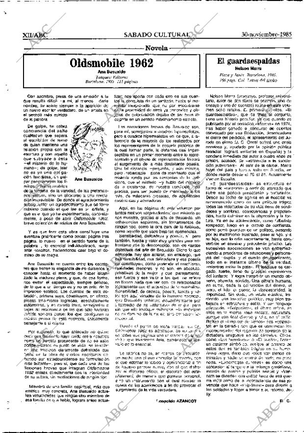 ABC MADRID 30-11-1985 página 56