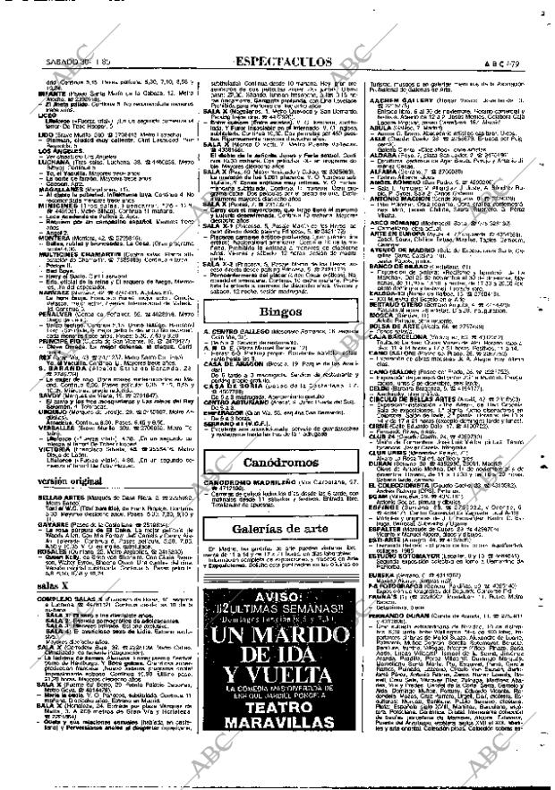 ABC MADRID 30-11-1985 página 79