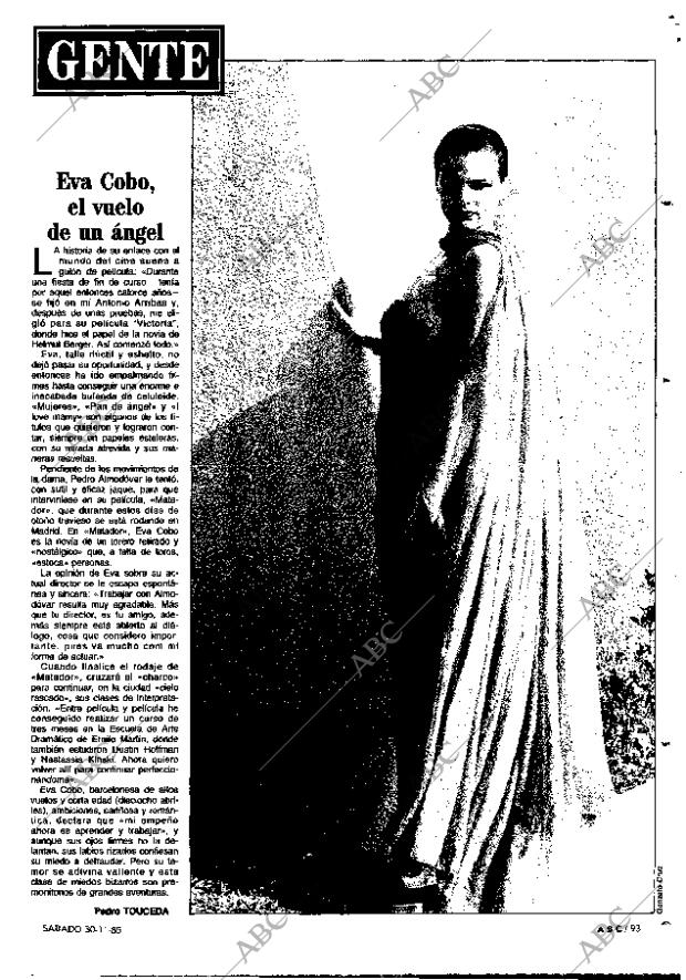 ABC MADRID 30-11-1985 página 93