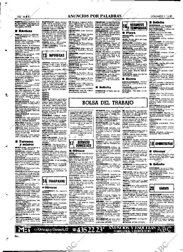 ABC MADRID 01-12-1985 página 102
