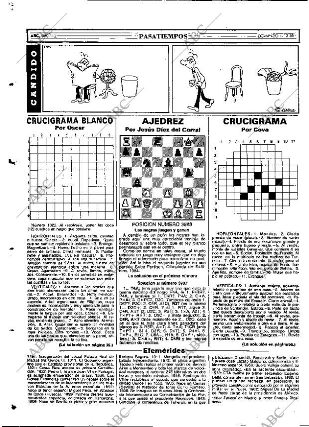 ABC MADRID 01-12-1985 página 112