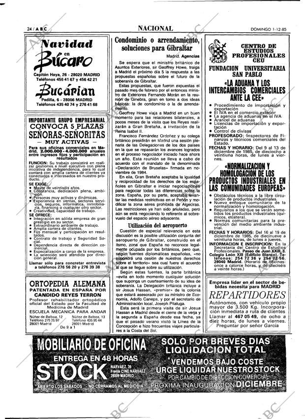 ABC MADRID 01-12-1985 página 24