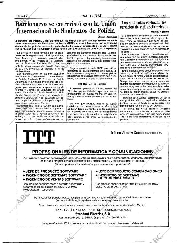 ABC MADRID 01-12-1985 página 26