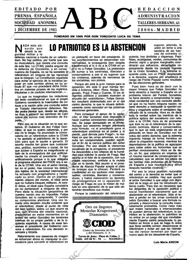 ABC MADRID 01-12-1985 página 3