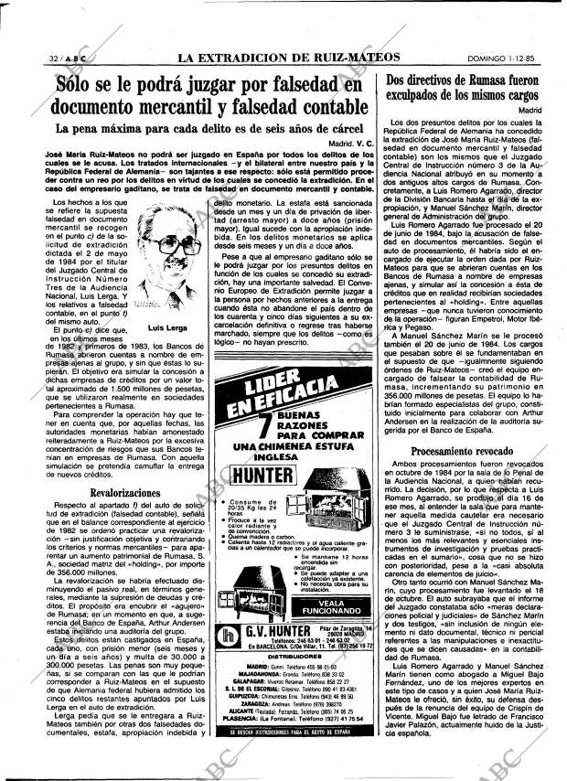 ABC MADRID 01-12-1985 página 32
