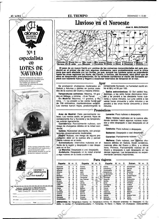 ABC MADRID 01-12-1985 página 40