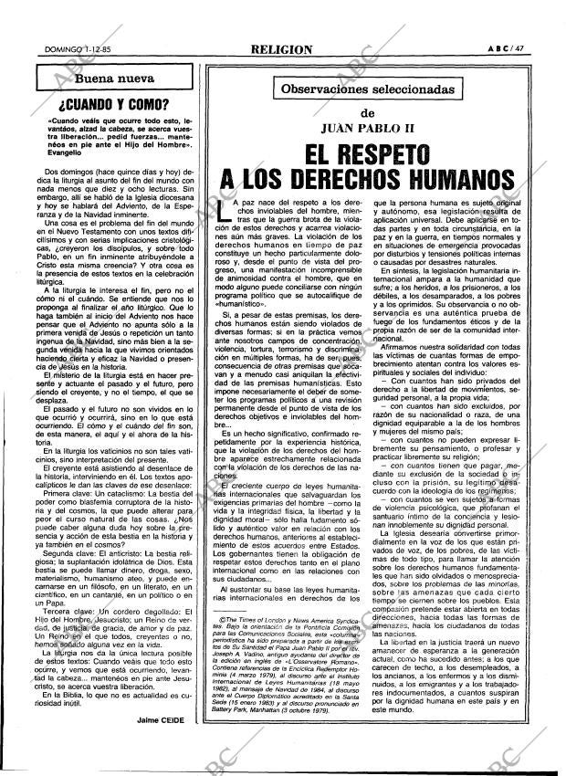 ABC MADRID 01-12-1985 página 47