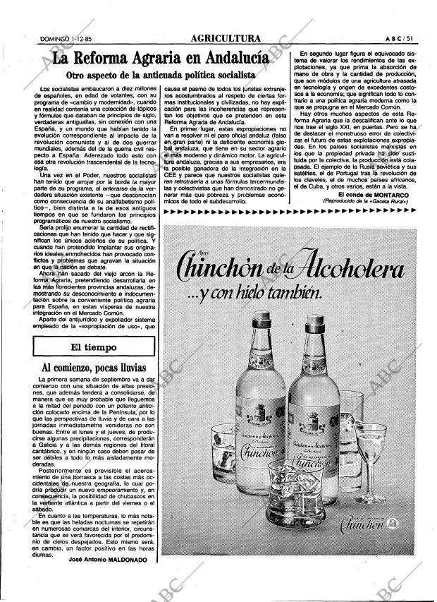 ABC MADRID 01-12-1985 página 51