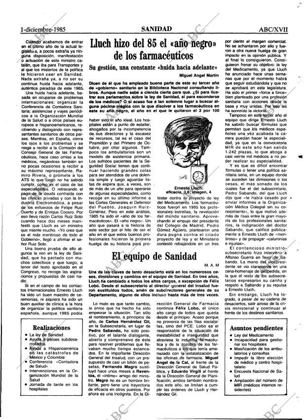 ABC MADRID 01-12-1985 página 69