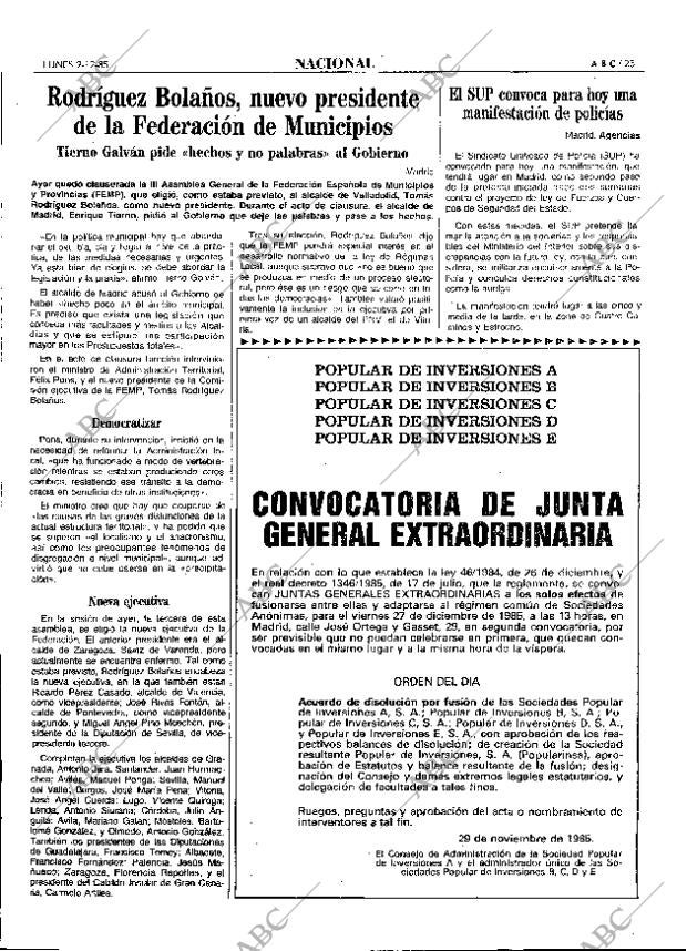 ABC MADRID 02-12-1985 página 23