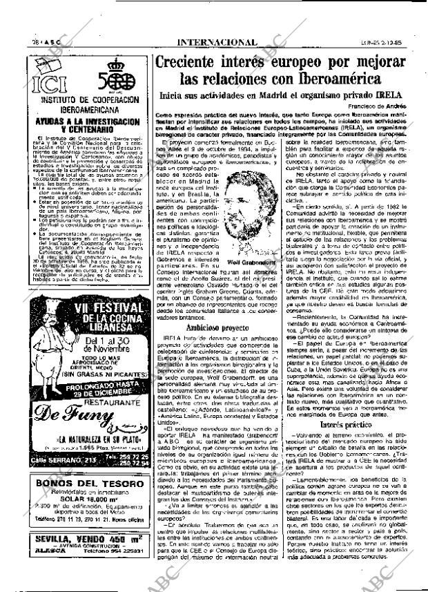 ABC MADRID 02-12-1985 página 28