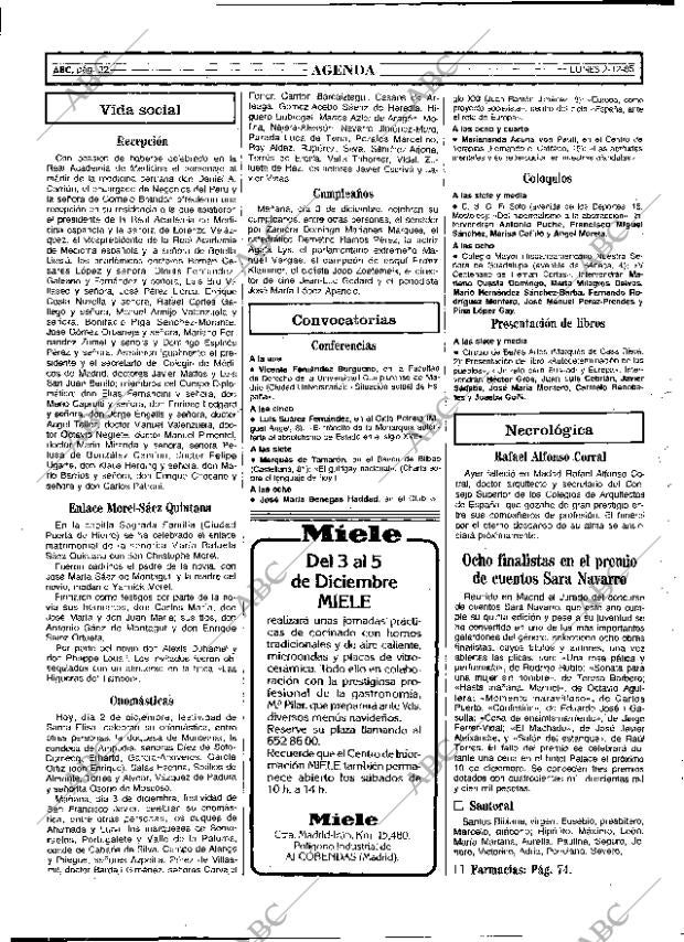 ABC MADRID 02-12-1985 página 32
