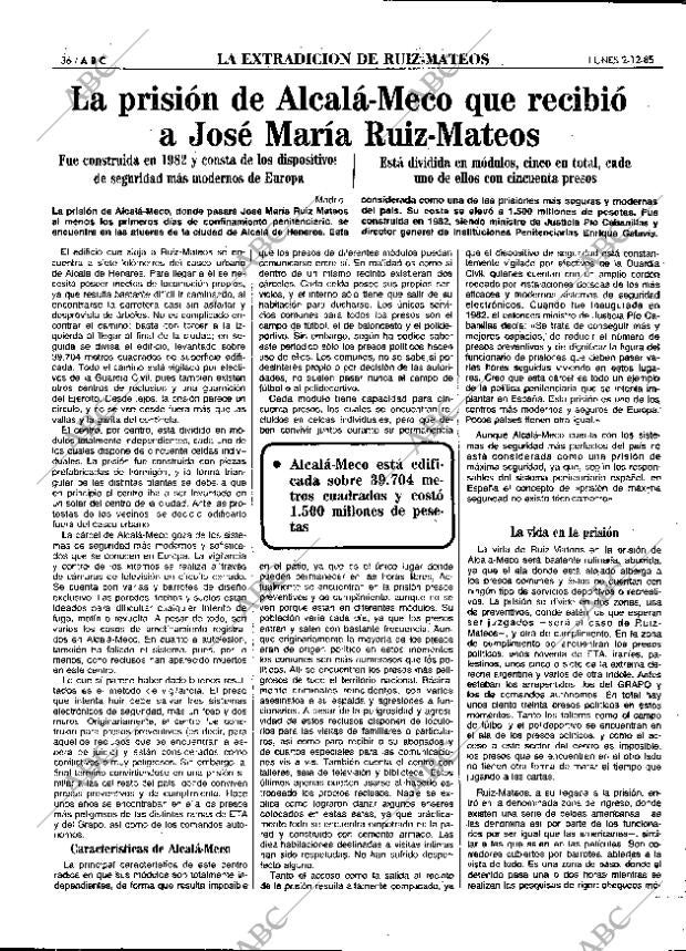 ABC MADRID 02-12-1985 página 36