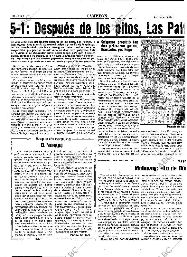ABC MADRID 02-12-1985 página 52