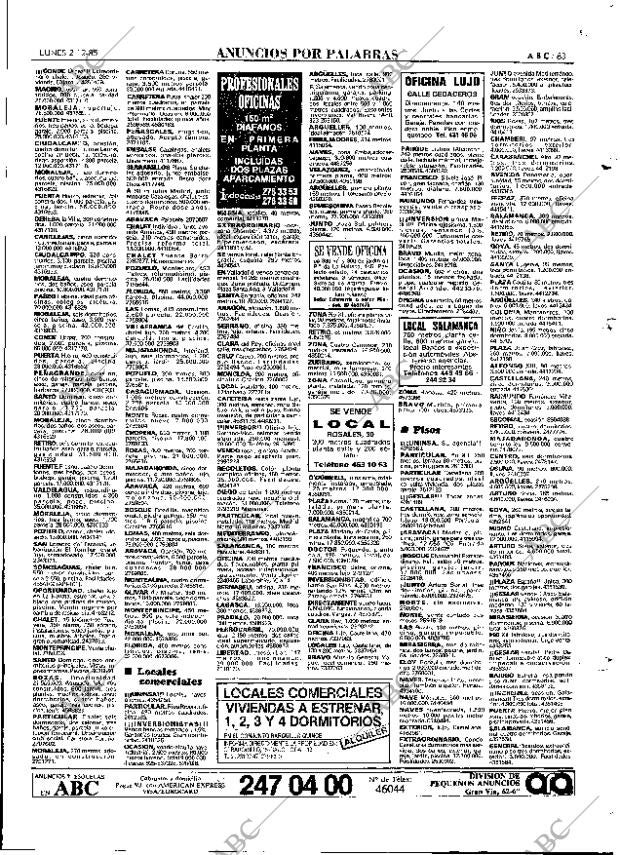 ABC MADRID 02-12-1985 página 83