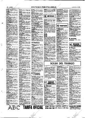 ABC MADRID 02-12-1985 página 84
