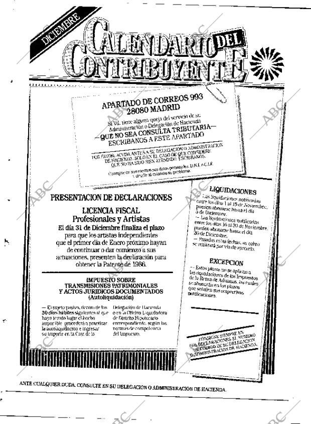 ABC MADRID 03-12-1985 página 106