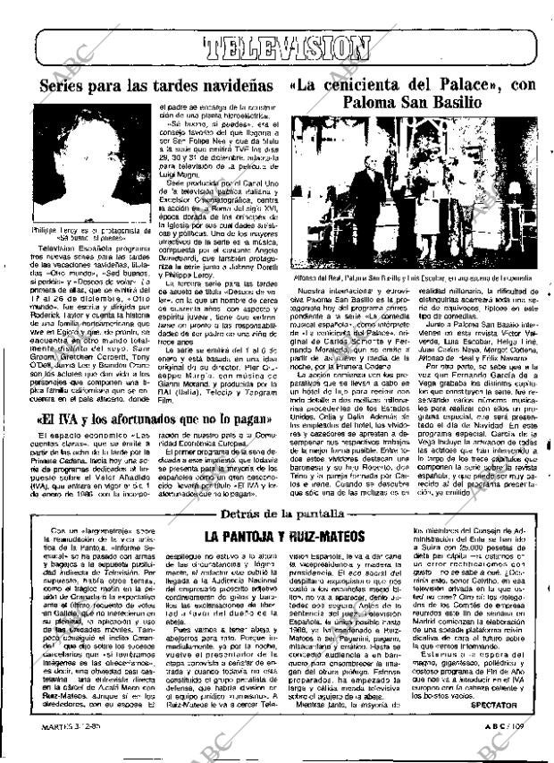 ABC MADRID 03-12-1985 página 109