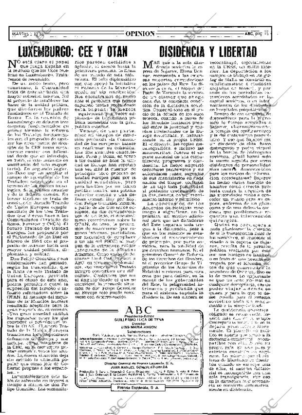ABC MADRID 03-12-1985 página 15